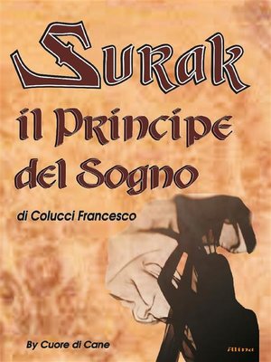 cover image of Surak il principe del sogno